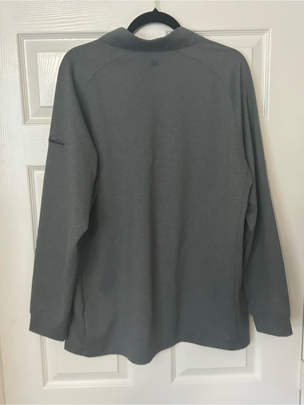 Mizzen + Main Pullover Men Grey Quarter Zip XL Casual Outdoor - Picture 5 of 6